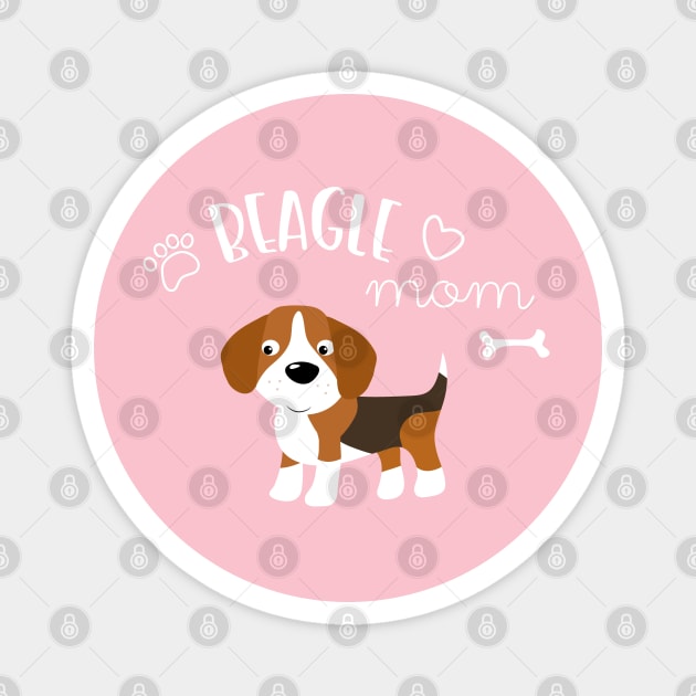 Beagle Mom Magnet by katelein